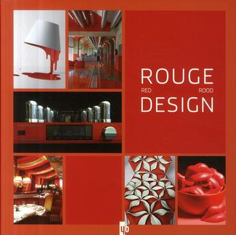 Couverture du livre « Rouge design » de  aux éditions Yb