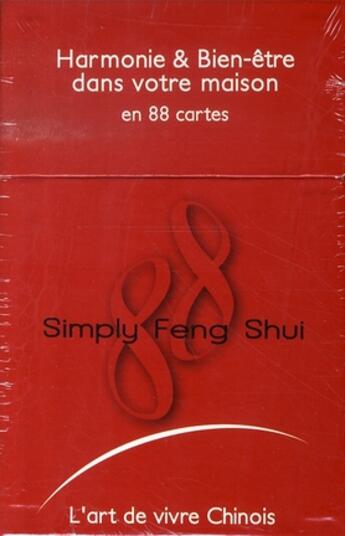 Couverture du livre « Coffret simply feng shui » de Yifat Topol et Orna Peled aux éditions Arvelle