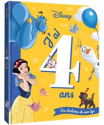 Couverture du livre « J'ai 4 ans ; des histoires de mon âge » de Disney aux éditions Disney Hachette