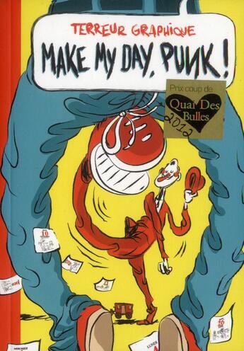 Couverture du livre « Make my day, punk ! » de Terreur Graphique aux éditions Vraoum