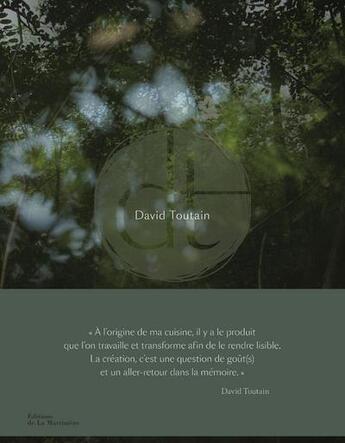 Couverture du livre « David Toutain » de Philippe J. Dubois et David Toutain aux éditions La Martiniere