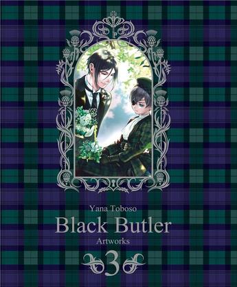 Couverture du livre « Black butler : artbook Tome 3 » de Yana Toboso aux éditions Kana