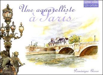 Couverture du livre « Une aquarelliste à Paris » de  aux éditions Massin