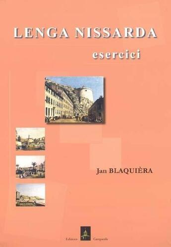 Couverture du livre « Lenga nissarda » de Jan Blaquiera aux éditions Campanile