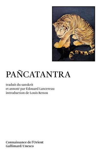 Couverture du livre « Pancatantra » de Anonyme aux éditions Gallimard