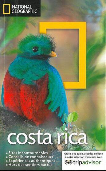 Couverture du livre « Costa Rica » de Christopher P. Baker aux éditions National Geographic