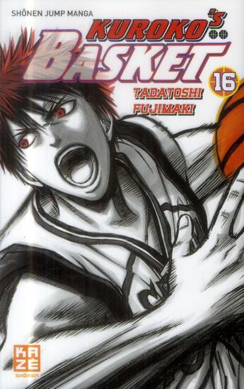 Couverture du livre « Kuroko's basket t.16 » de Tadatoshi Fujimaki aux éditions Crunchyroll