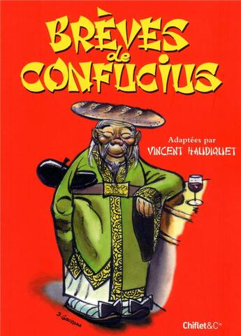 Couverture du livre « Brèves de confucius » de Vincent Haudiquet aux éditions Chiflet