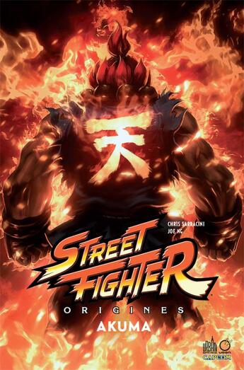 Couverture du livre « Street fighter origines ; Akuma » de Chris Sarracini et Joe Ng aux éditions Urban Comics