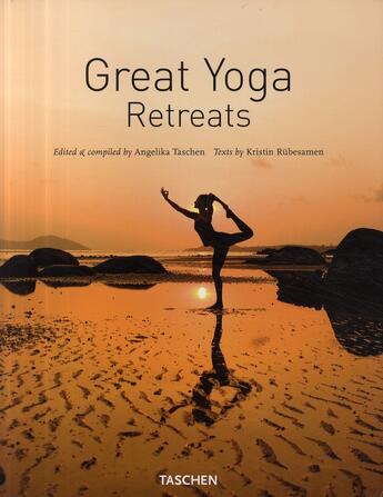 Couverture du livre « Great yoga retreats » de Kristin Rubesamen aux éditions Taschen