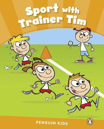 Couverture du livre « Sport with trainer Tim ; reader CLIL ; niveau 3 » de Maria Luisa Iturain aux éditions Pearson