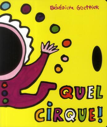 Couverture du livre « Quel cirque ! (édition 2014) » de Benedicte Guettier aux éditions Casterman