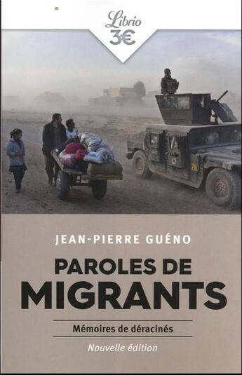 Couverture du livre « Paroles de migrants » de Jean-Pierre Gueno aux éditions J'ai Lu