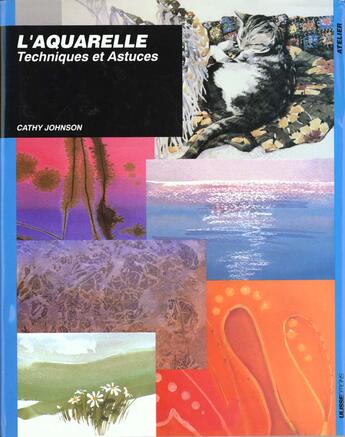 Couverture du livre « Aquarelle techniques et astuces » de Johnson C aux éditions Ulisse