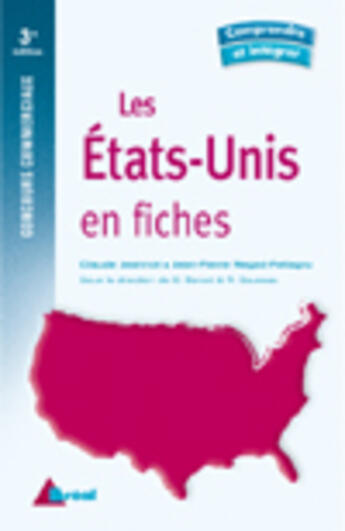 Couverture du livre « Les etats-unis » de Jeannot aux éditions Breal