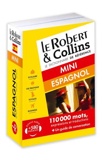Couverture du livre « LE ROBERT & COLLINS ; MINI ; dictionnaire espagnol (édition 2016) » de  aux éditions Le Robert