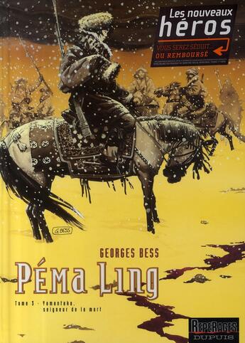 Couverture du livre « Péma ling Tome 3 ; yamantaka, seigneur de la mort » de Georges Bess aux éditions Dupuis