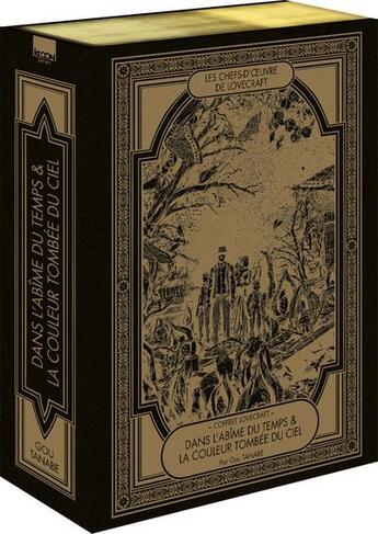 Couverture du livre « Dans l'abime du temps & la couleur tombée du ciel » de Howard Phillips Lovecraft et Tanabe Gou aux éditions Ki-oon
