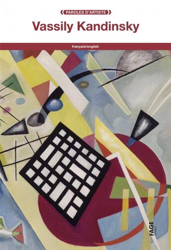 Couverture du livre « Vassily Kandinsky » de Vassily Kandinsky aux éditions Fage