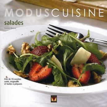 Couverture du livre « Salades » de Louise Rivard aux éditions Modus Vivendi