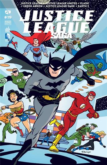 Couverture du livre « Justice League saga n.19 » de Jeff Lemire aux éditions Urban Comics Press