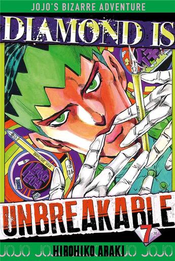 Couverture du livre « Jojo's bizarre adventure - saison 4 ; diamond is unbreakable Tome 7 » de Hirohiko Araki aux éditions Delcourt