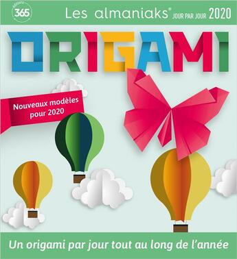 Couverture du livre « Almaniak activités origami » de  aux éditions Editions 365