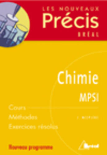 Couverture du livre « Chimie ; MPSI » de Jacques Mesplede aux éditions Breal