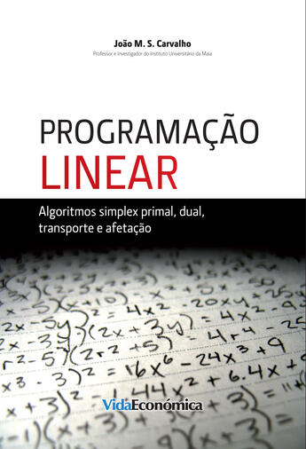 Couverture du livre « Programação Linear » de Joao M. S. Carvalho aux éditions Vida Económica Editorial