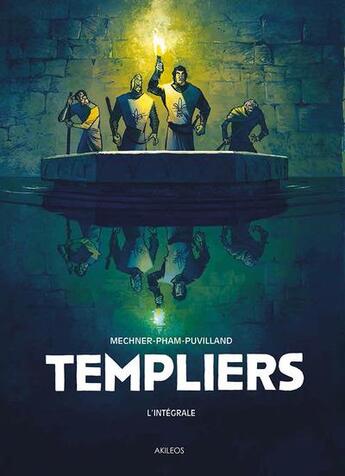 Couverture du livre « Templiers : Intégrale Tomes 1 et 2 » de Mechner-J+ Puvilland aux éditions Akileos
