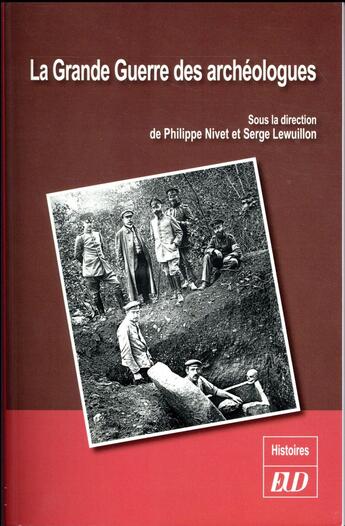 Couverture du livre « La grande guerre des archeologues » de Philippe Nivet aux éditions Pu De Dijon