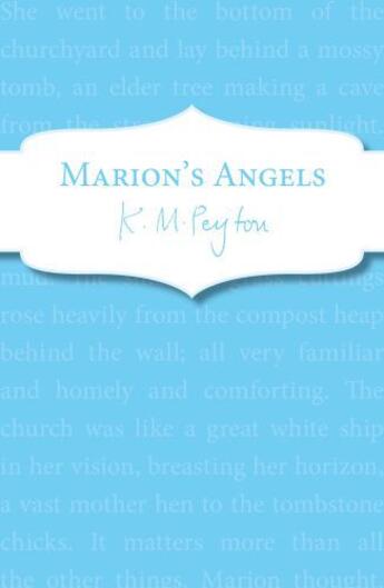 Couverture du livre « Marion's Angels » de Peyton K M aux éditions Rhcb Digital