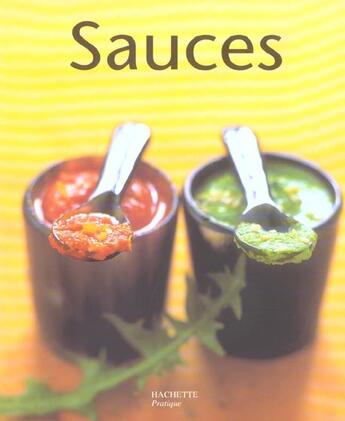 Couverture du livre « Sauces » de Cornelia Adam aux éditions Hachette Pratique