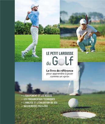 Couverture du livre « Petit Larousse du golf » de Steve Newell aux éditions Larousse
