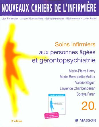 Couverture du livre « Soins Infirmiers Aux Personnes Agees Et Gerontopsychiatrie Nci 20 » de Leon Perlemuter aux éditions Elsevier-masson