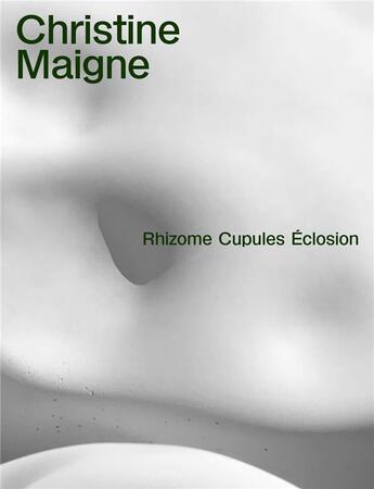 Couverture du livre « Rhizome cupules éclosion : oeuvres pérennes dans l'espace public » de Christine Maigne aux éditions Strandflat