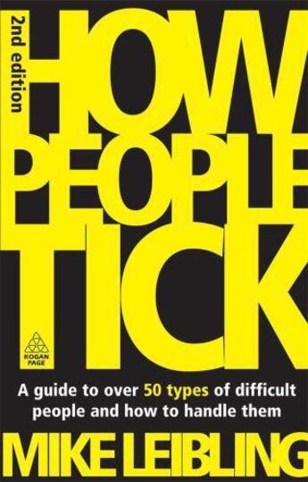 Couverture du livre « How People Tick » de Mike Leibling aux éditions Kogan Page Digital