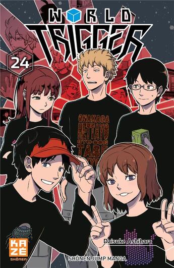 Couverture du livre « World trigger t.24 » de Daisuke Ashihara aux éditions Crunchyroll