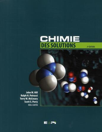 Couverture du livre « Chimie des solutions ; (2è édition) » de  aux éditions Renouveau Pedagogique