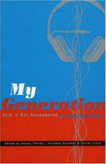 Couverture du livre « My Generation » de Guinness Vivienne aux éditions Lilliput Press Digital