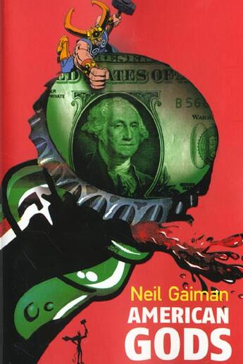 Couverture du livre « American gods » de Neil Gaiman aux éditions Au Diable Vauvert