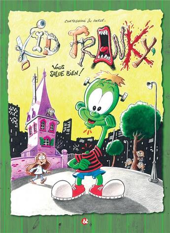 Couverture du livre « Kid Franky vous salue bien » de Herle et Francois Corteggiani aux éditions Cerises Et Coquelicots
