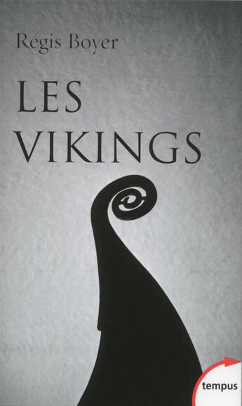 Couverture du livre « Les vikings » de Regis Boyer aux éditions Tempus/perrin