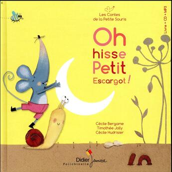 Couverture du livre « Oh hisse, petit escargot ! - edition 2018 » de Cecile Bergame aux éditions Didier Jeunesse
