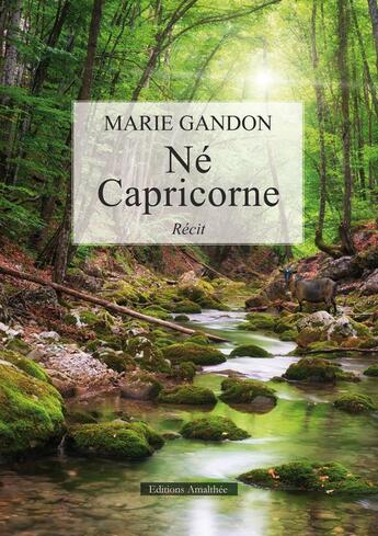 Couverture du livre « Né capricorne » de Marie Gandon aux éditions Amalthee