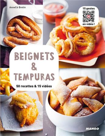 Couverture du livre « Beignets et tempura » de Annece Bretin aux éditions Mango