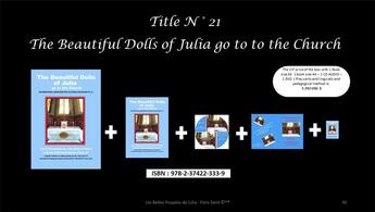 Couverture du livre « The beautiful dolls of Julia go to the church » de Julia-Josepha-Patricia Sanchez aux éditions Croire Savoir Vouloir