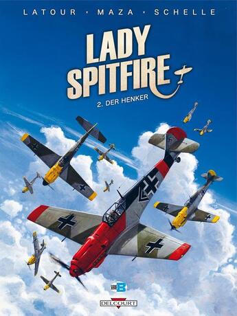 Couverture du livre « Lady Spitfire t.2 : der Henker » de Sebastien Latour et Maza aux éditions Delcourt