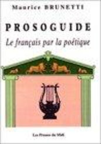 Couverture du livre « Prosoguide » de Brunetti aux éditions Presses Du Midi