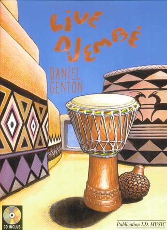 Couverture du livre « Live djembé » de Daniel Genton aux éditions Id Music